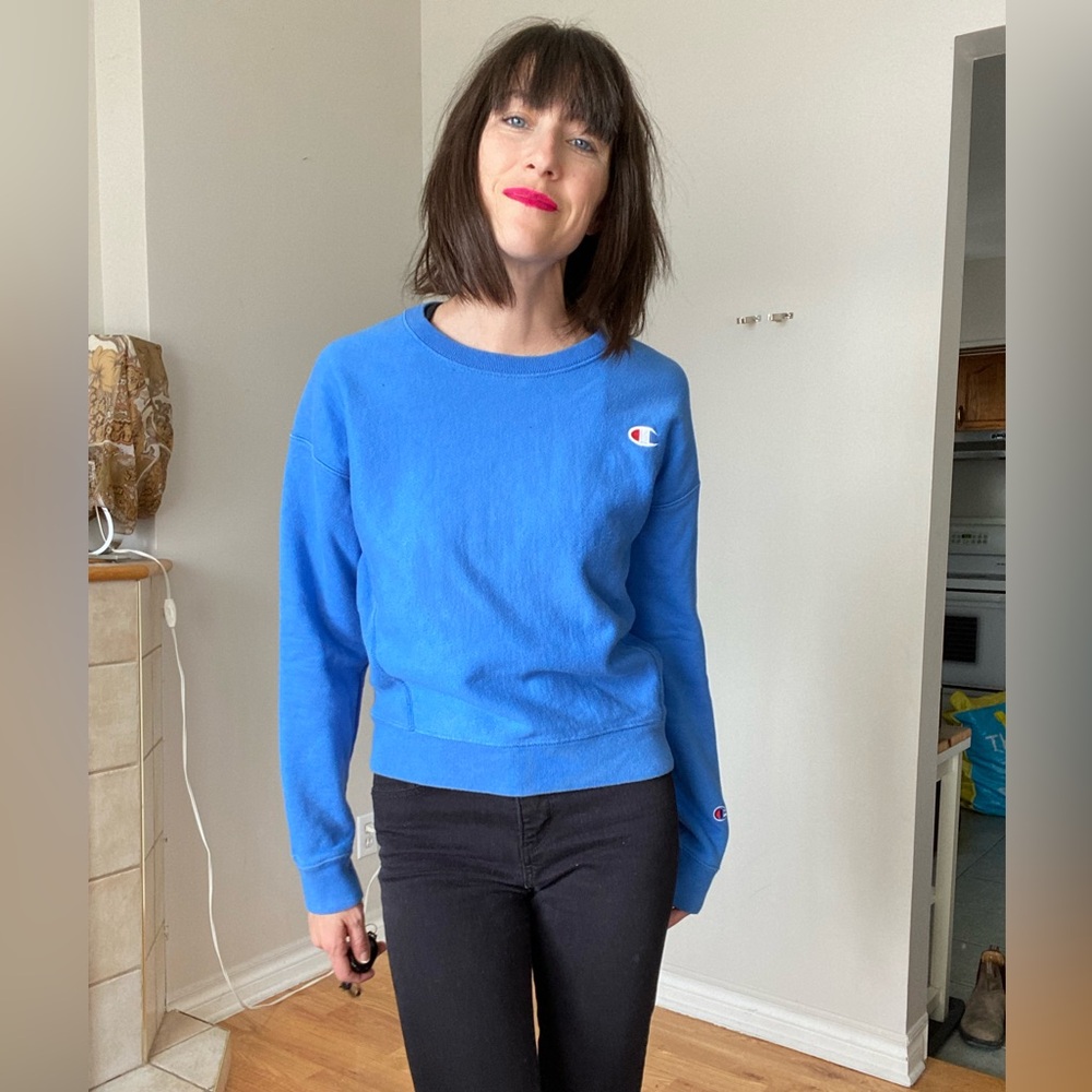 Retro Champion Crew Neck Sweatshirt - Picture 7 of 13